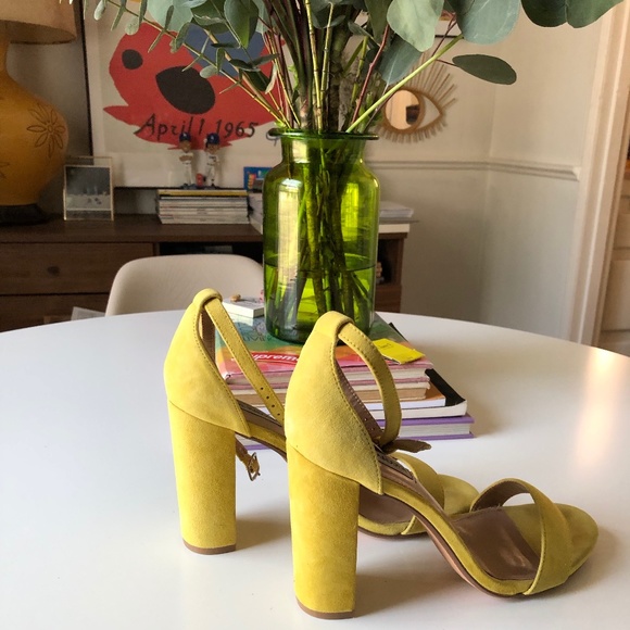 Steve Madden Suede 4" Block Heels - Picture 6 of 6